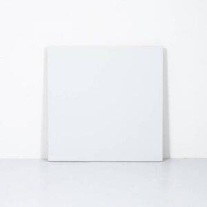 Hellgraue Linoplatte, 80 x 80 cm Tischplatte