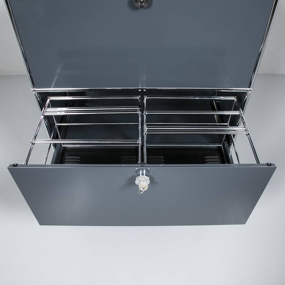 USM Haller Kommode mit Hängeregister Büroschrank USM Haller Kommode mit Hängeregister Büroschrank