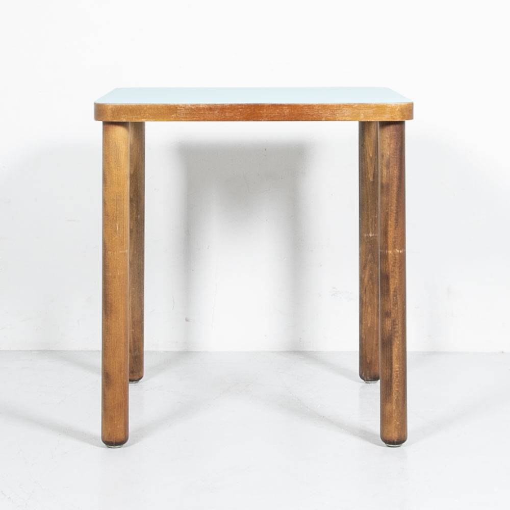 Bistrotisch mit Linoleum Esstisch Bistrotisch mit Linoleum Esstisch