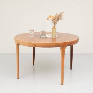 Ausziehbarer runder Esstisch Esstisch