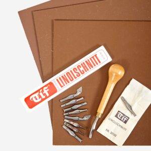 Linolschnittset mit div. Aufsätzen Dekoration Linolschnittset mit div. Aufsätzen Dekoration