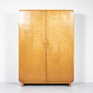 1920er Holz Kleiderschrank Kleiderschrank