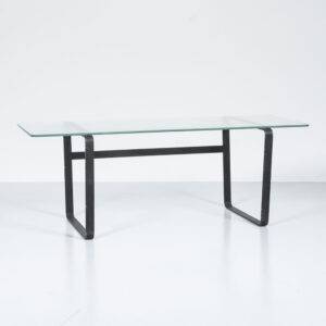 1960er Glas Couchtisch Couchtisch
