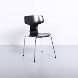 Arne Jacobsen Hammer Chair Schwarz Bürostuhl