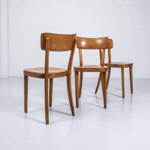 Buchen Beizenstuhl mit Patina Holzstuhl