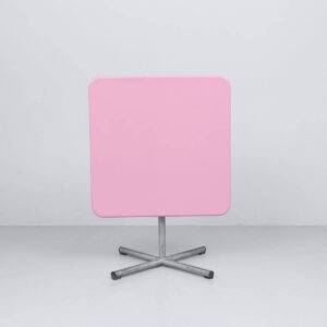 Bigla Tisch Hellrosa 80 x 80 cm Gartentisch
