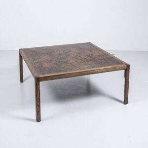 Dänischer Mosaik Couchtisch von Rolf Middelboe Couchtisch