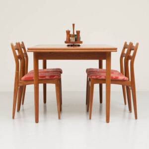 Dänischer Teakholz Auszugstisch Esstisch Dänischer Teakholz Auszugstisch Esstisch