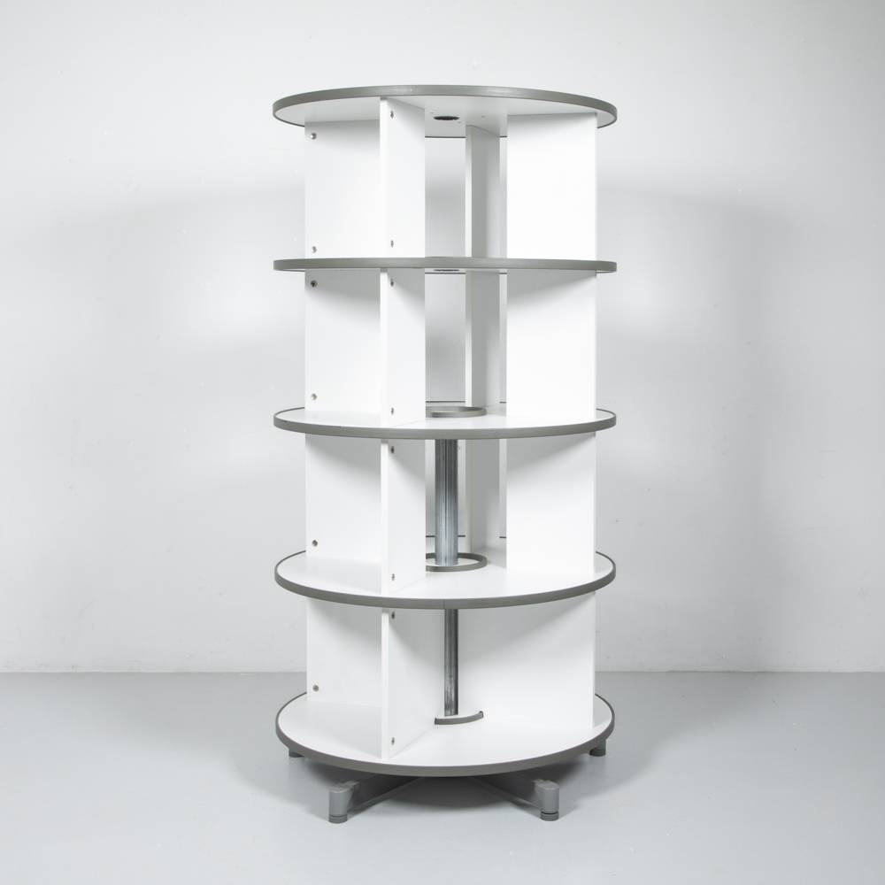 Drehbares Ordnerrondell Standregal Drehbares Ordnerrondell Standregal