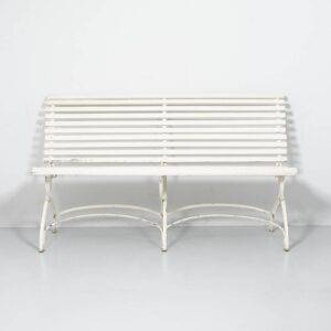 Antike Gartenbank, klappbar Gartenbank