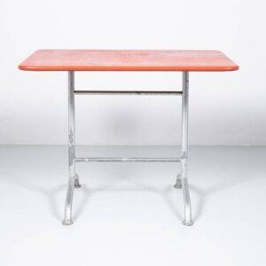 Bigla Gartentisch rot lackiert Gartentisch