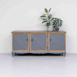 Graublaue Kommode Kommode