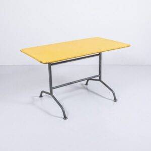 Bigla Gartentisch gelb, nicht klappbar Gartentisch