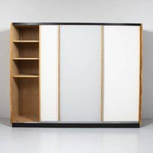 60er Schiebetür Kleideschrank Kleiderschrank