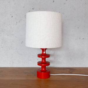 Kleine Tischlampe 70er Jahre Nachttischlampe