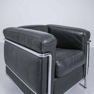 Corbusier LC2 Ledersessel für Cassina Sessel