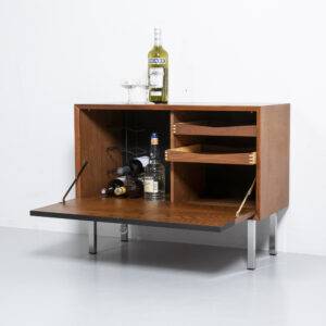 Teak Minibar Kommode