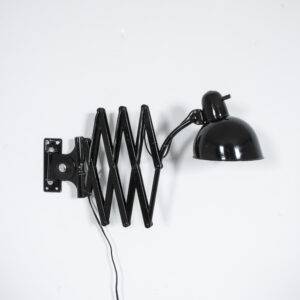 Scherengitterlampe von Kaiser Idell Wandlampe