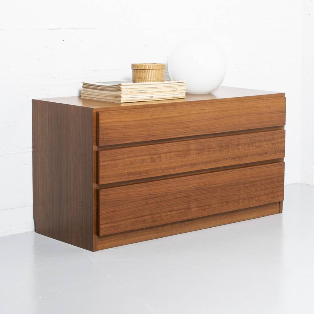 Nussbaum Schubladenmodul gross Kommode Nussbaum Schubladenmodul gross Kommode