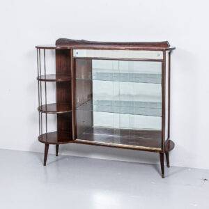 Kenbow Spiegelvitrine mit seitlichem Regal Sideboard