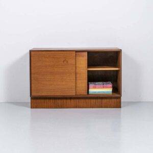 Teak Sideboard mit Schiebetüren Sideboard
