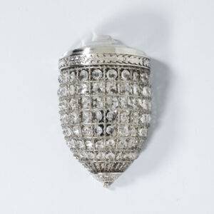 Wandlampe mit Kristallen Wandlampe