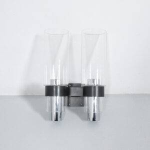 Wandleuchte mit Glaszylinder Wandlampe