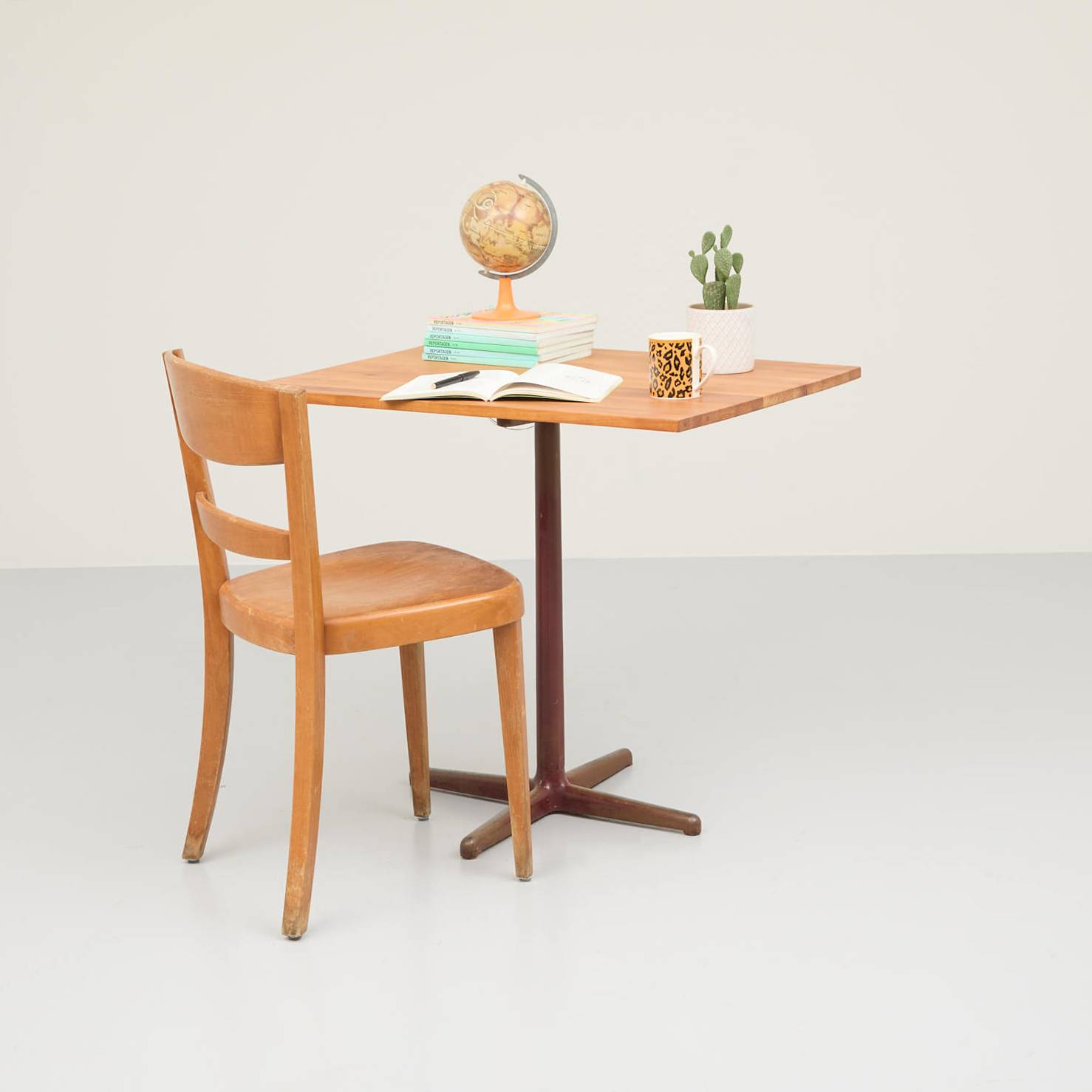 Kleine Kirschbaumholz Tischplatte 80cm x 60cm